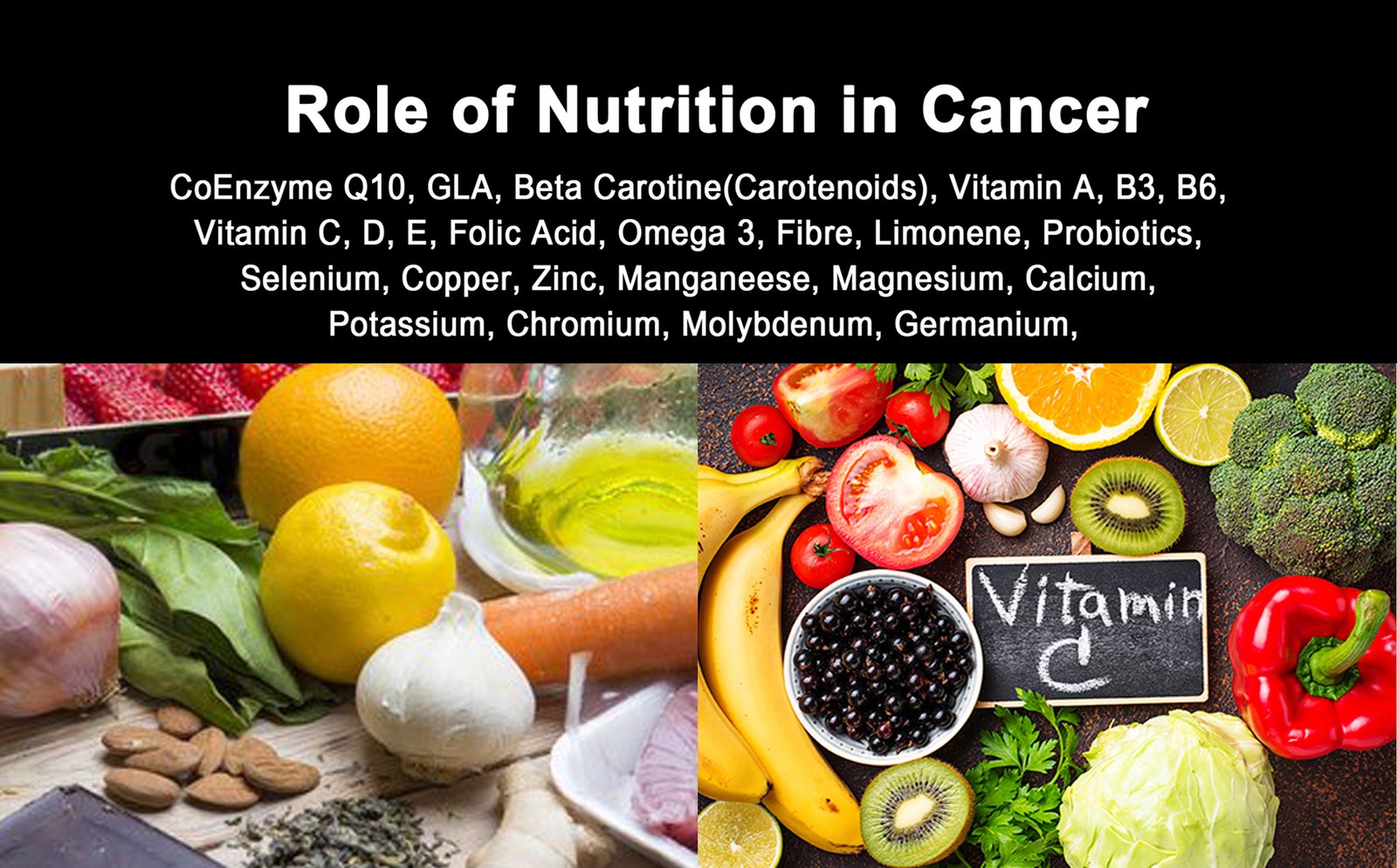 Role of Nutrition in Cancer