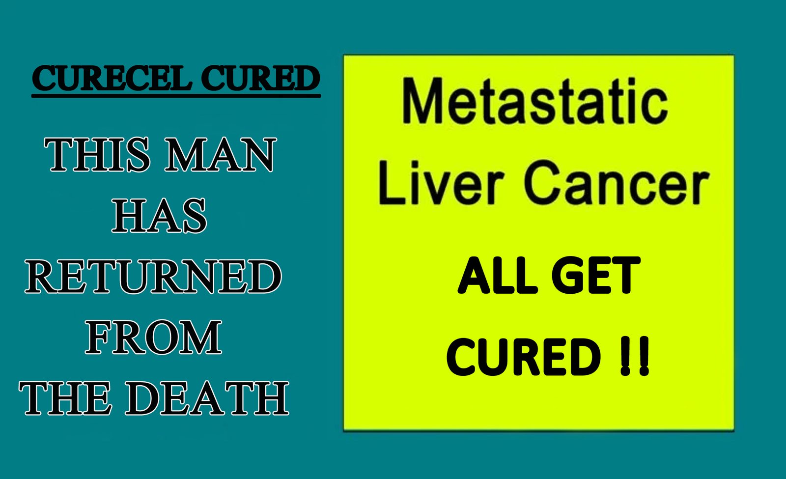 Metastatic Liver Cancer –completely Cured !