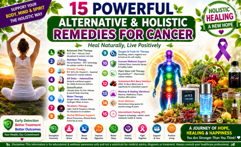 Cancer Alternative & Holistic Remedy